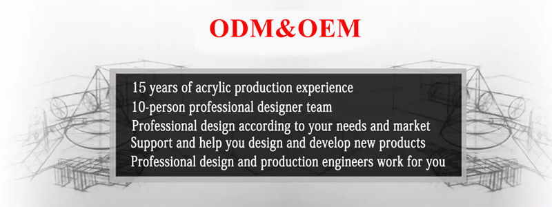 qualità esposizione acrilica fabbrica